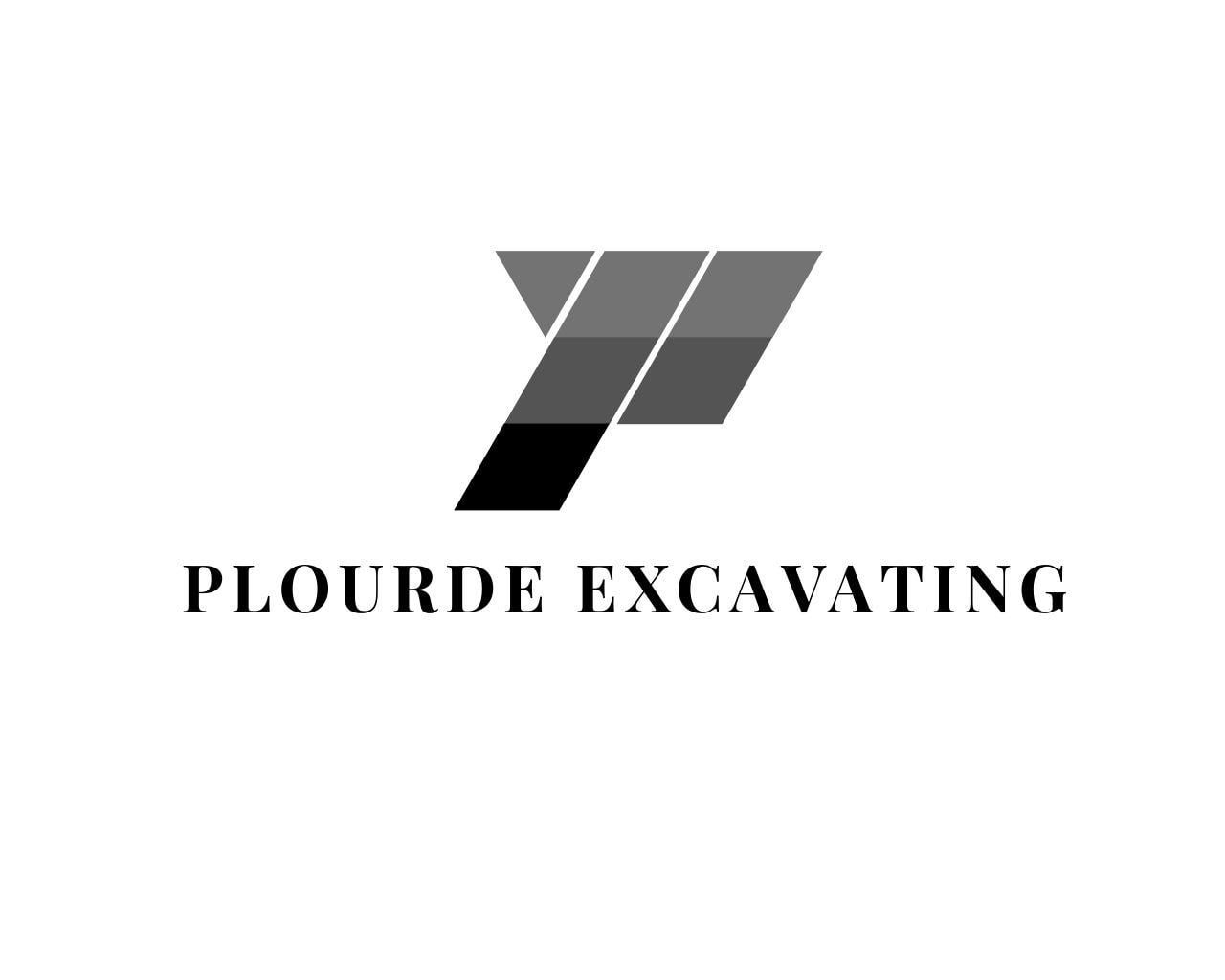 Plourde Excavating logo